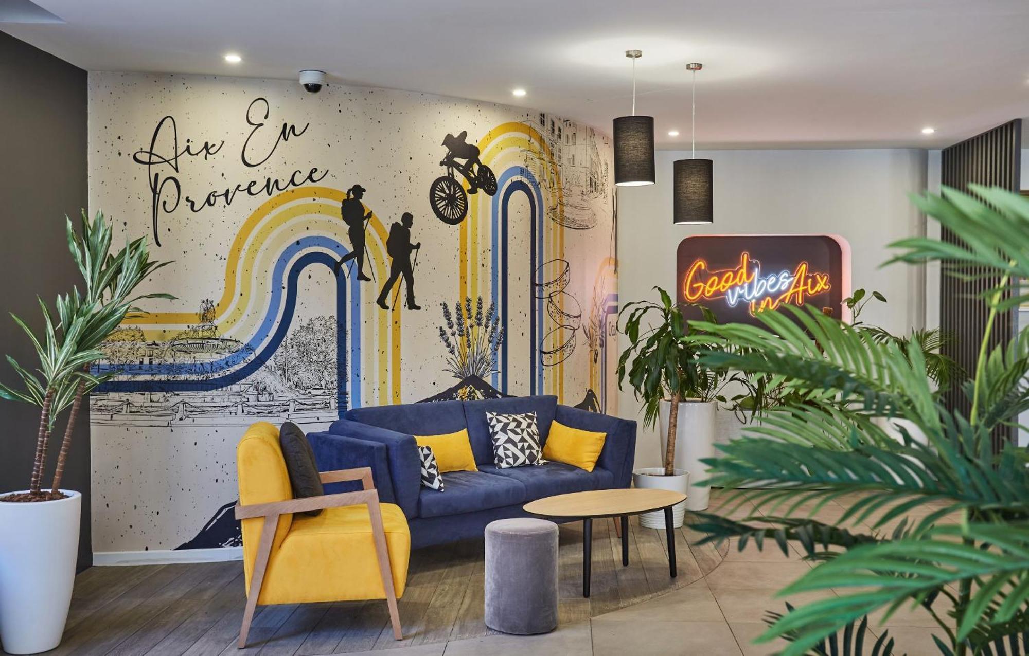 Appart Hotel Odalys City Aix En Provence L'Atrium Aix-en-Provence Bagian luar foto