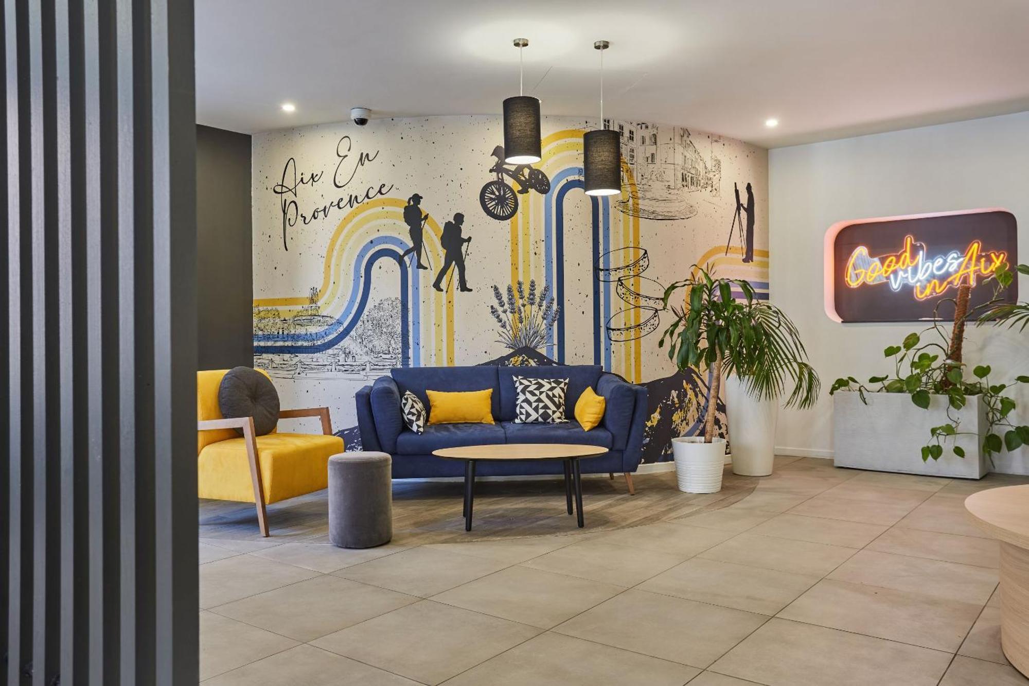 Appart Hotel Odalys City Aix En Provence L'Atrium Aix-en-Provence Bagian luar foto