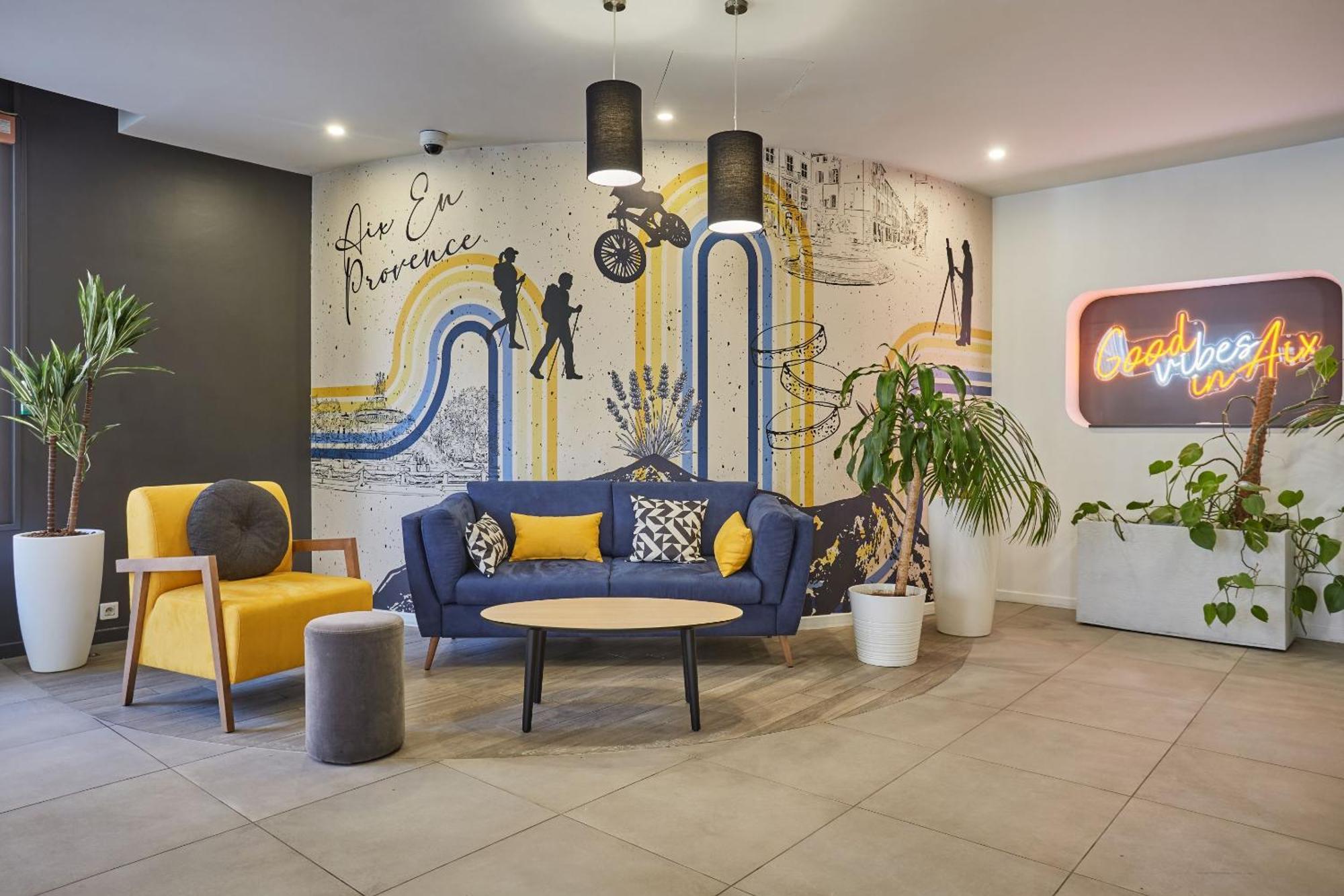 Appart Hotel Odalys City Aix En Provence L'Atrium Aix-en-Provence Bagian luar foto